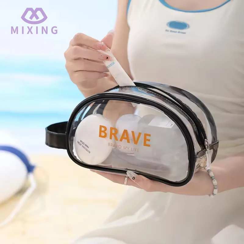 Sac de toilette transparent