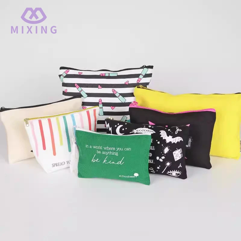 Pochette de maquillage en coton