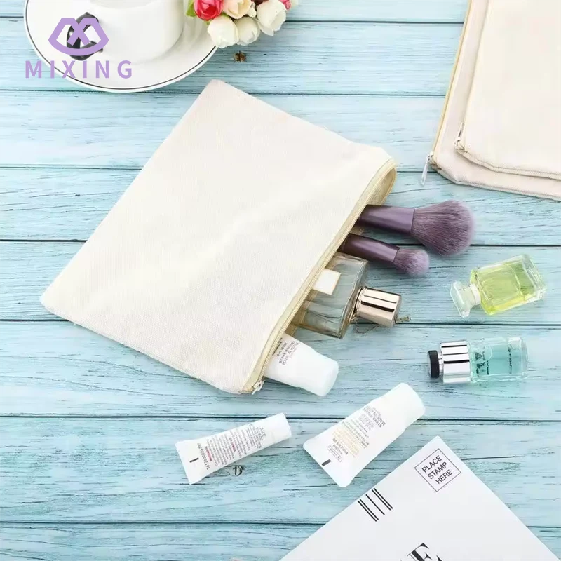 Pochette à crayons en coton