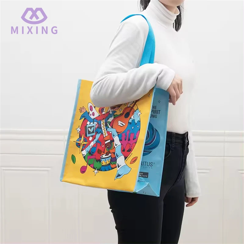 Sac-cadeau tissé PP