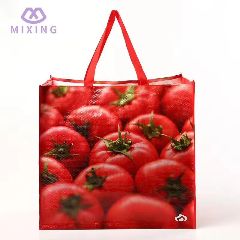 Sac d'épicerie tissé en PP